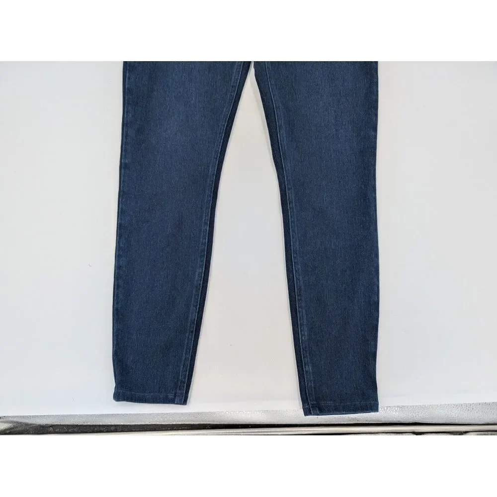 Spanx Jean-ish Ankle Leggings Blue Stretch‎ Denim 20018R Women's Size Medium